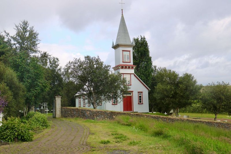 Safnaðarheimilið í Hruna